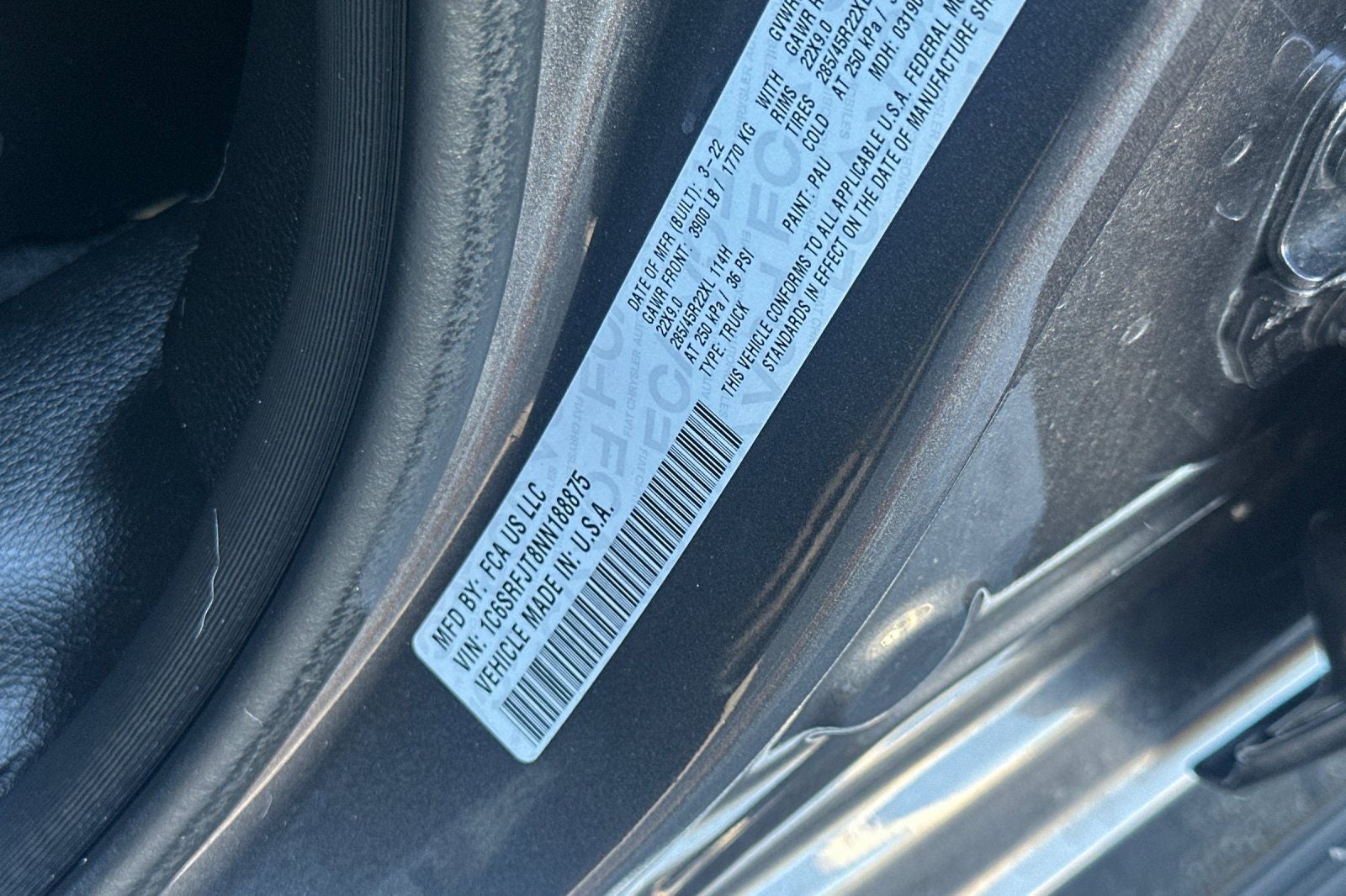 2022 RAM 1500 Laramie