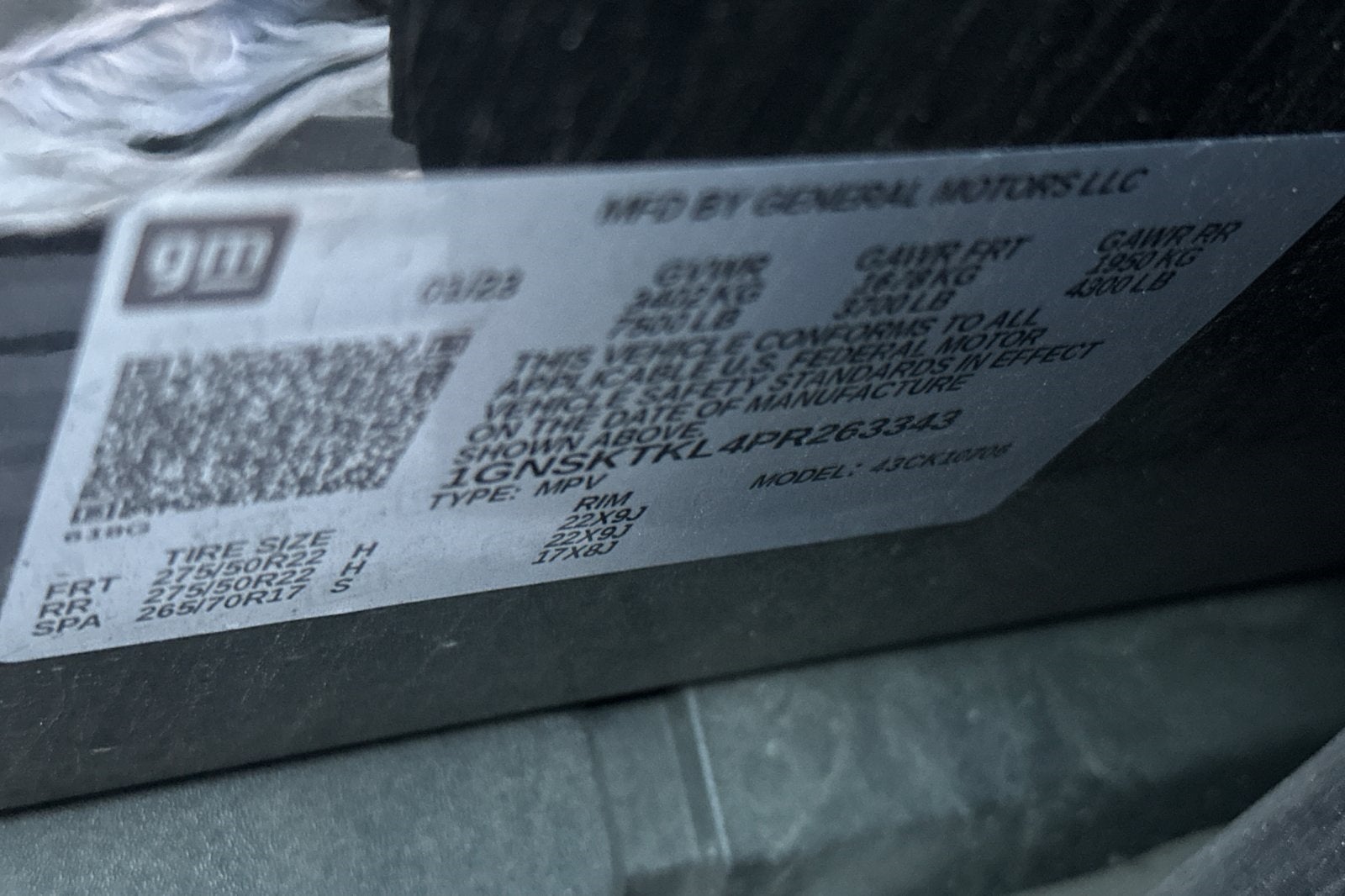 2023 Chevrolet Tahoe High Country