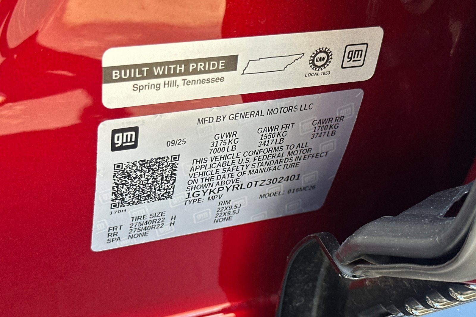 2026 Cadillac LYRIQ Signature Sport