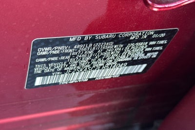 2020 Subaru Forester Limited