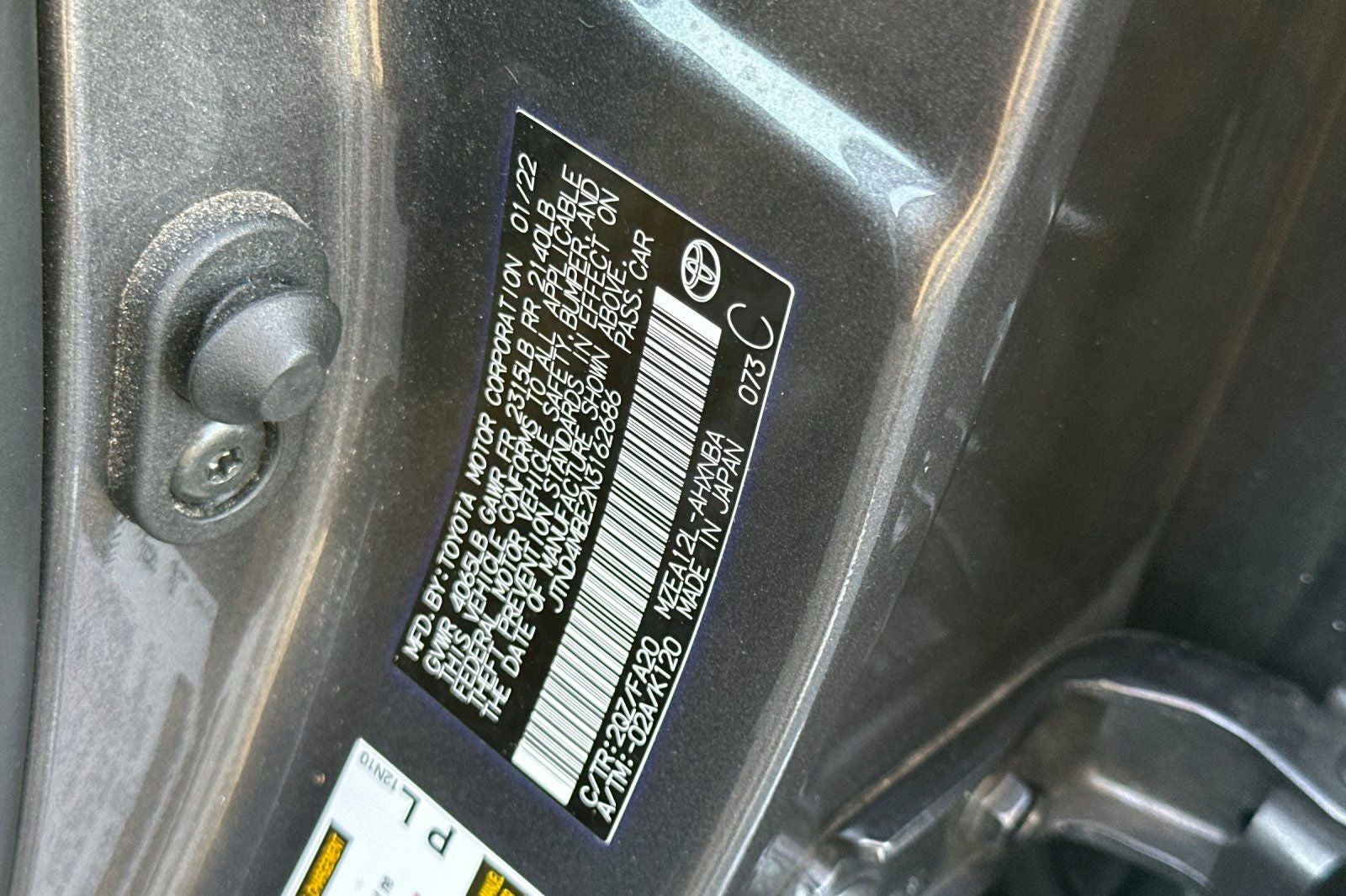 2022 Toyota Corolla Hatchback SE