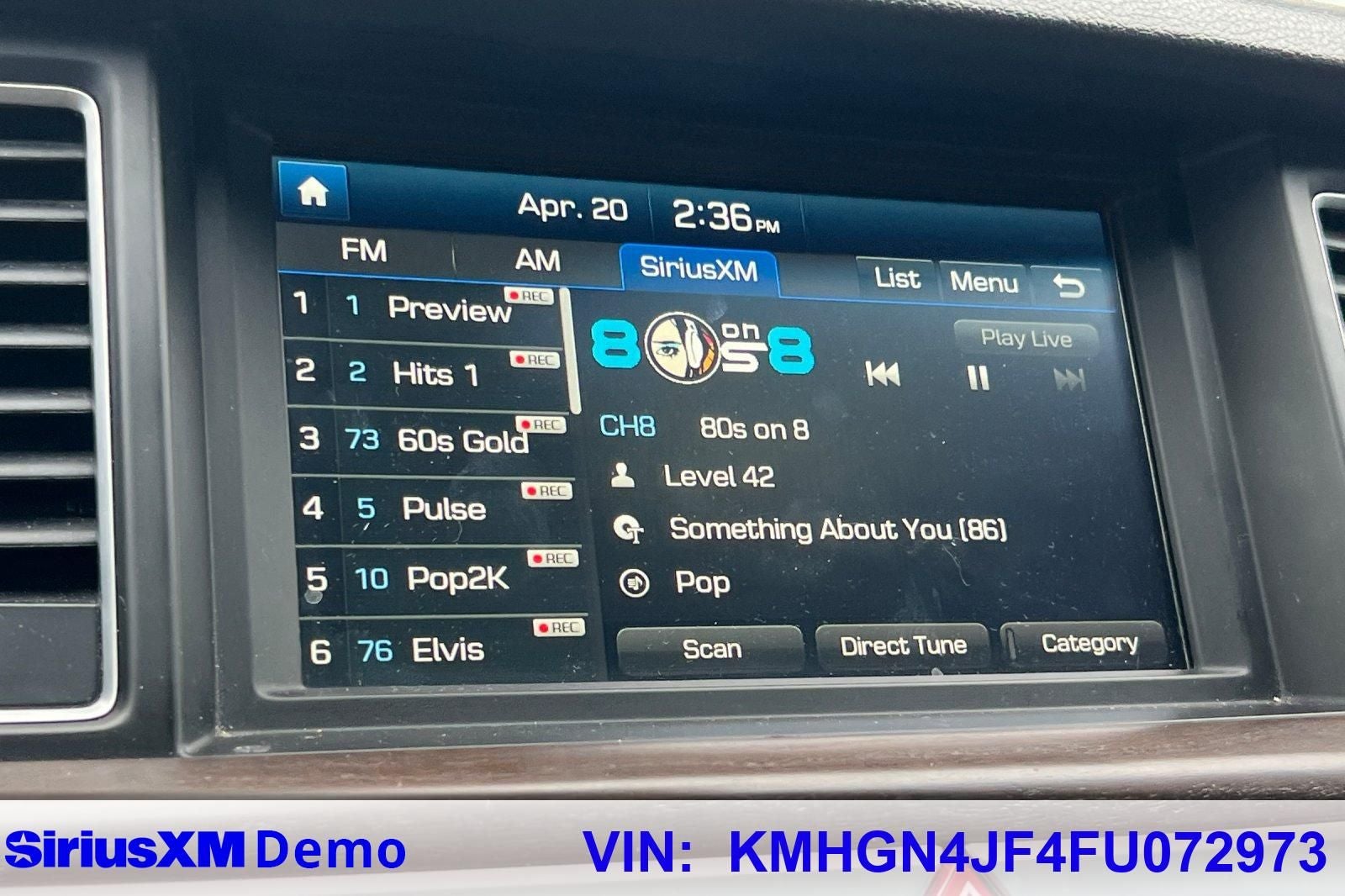 2015 Hyundai Genesis 5.0