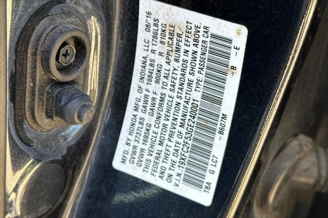 2016 Honda Civic LX
