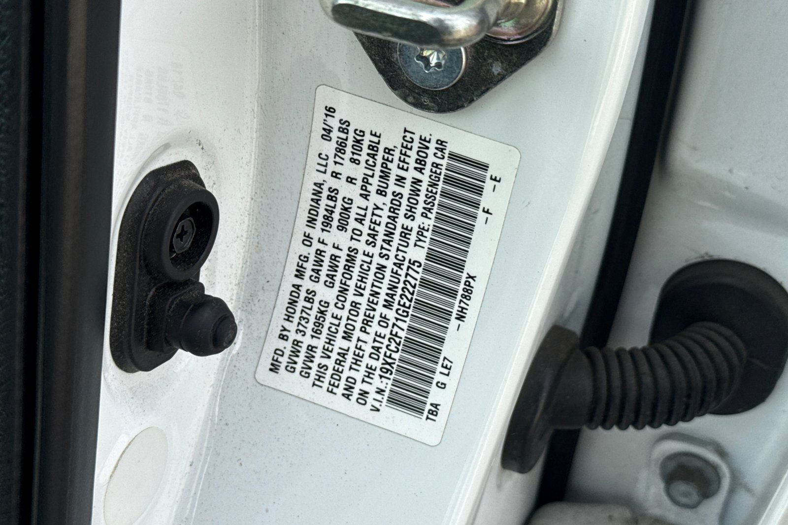 2016 Honda Civic EX