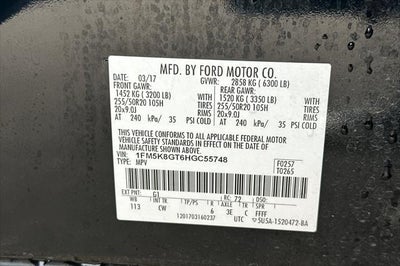 2017 Ford Explorer Sport