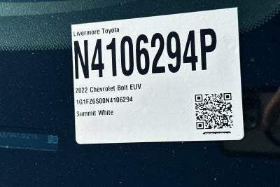 2022 Chevrolet Bolt EUV Premier