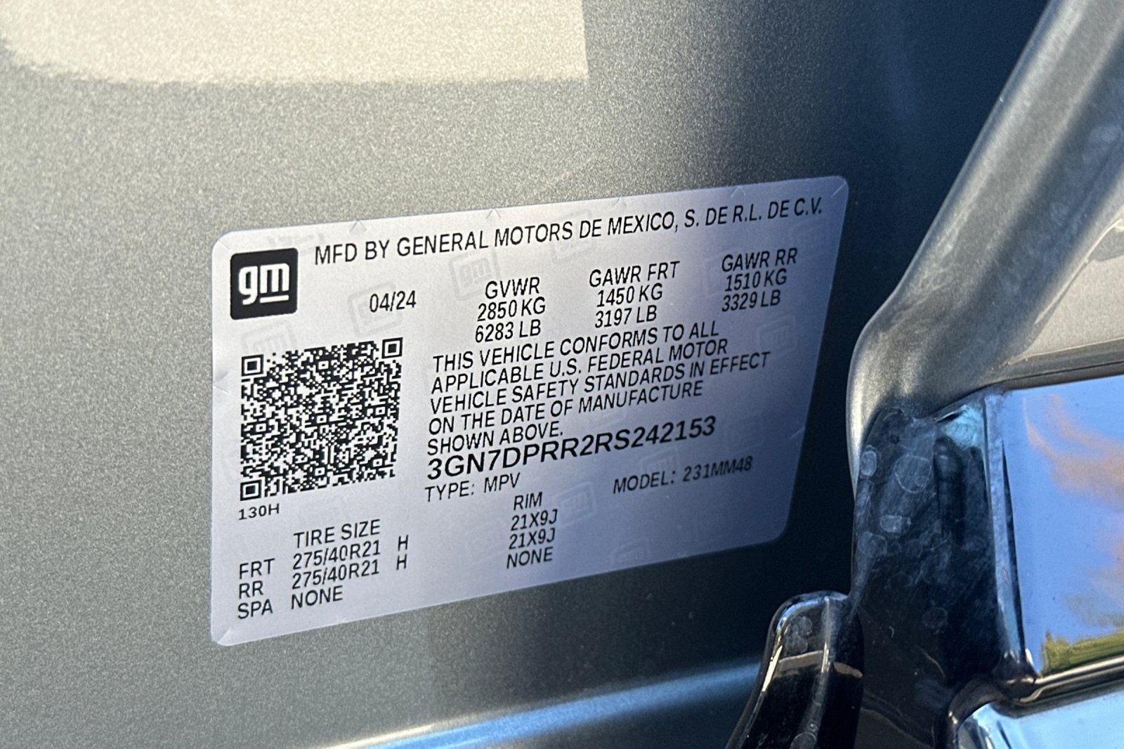 2024 Chevrolet Equinox EV RS