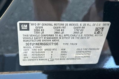 2016 GMC Sierra 1500 SLT