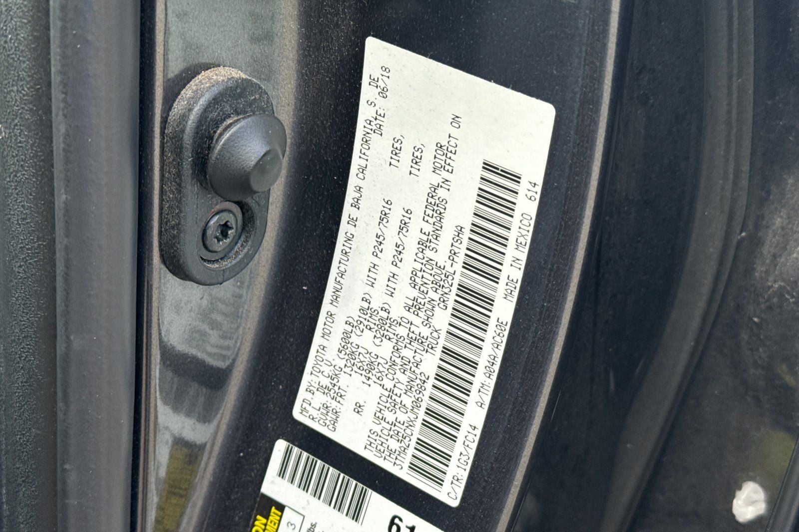 2018 Toyota Tacoma SR5 V6