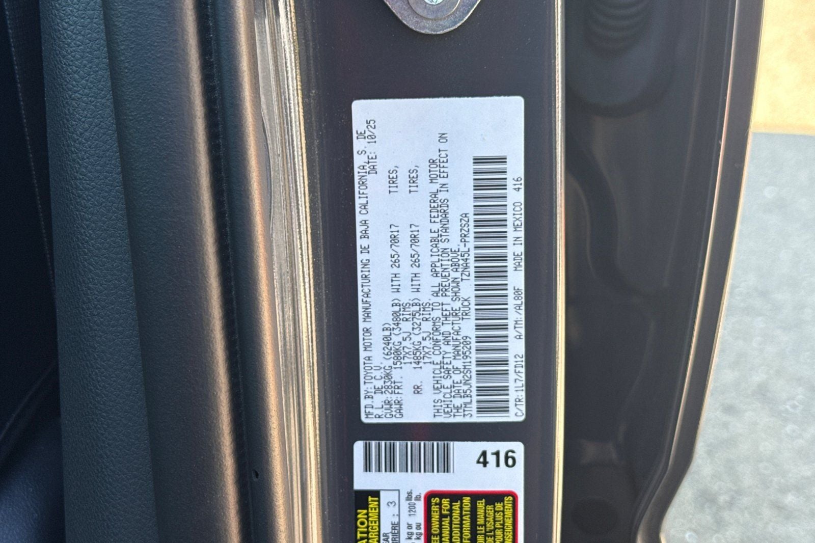 2025 Toyota Tacoma TRD Off-Road