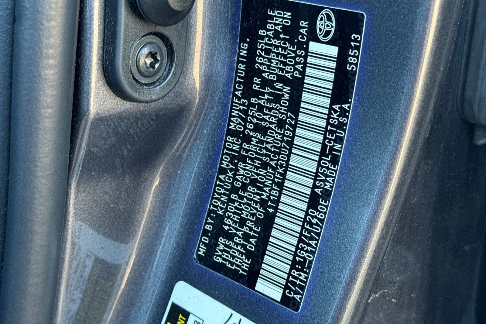 2013 Toyota Camry SE