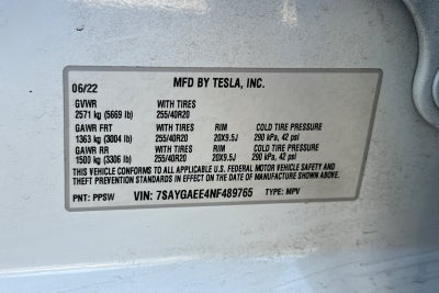 2022 Tesla Model Y Long Range