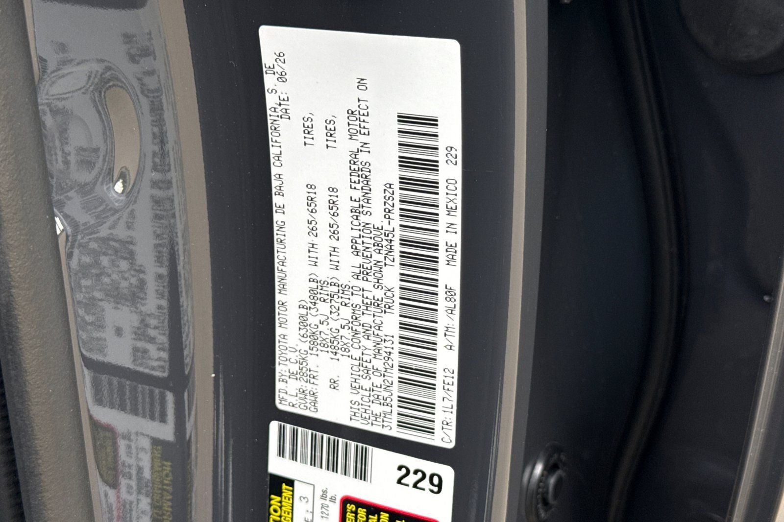 2026 Toyota Tacoma TRD Sport