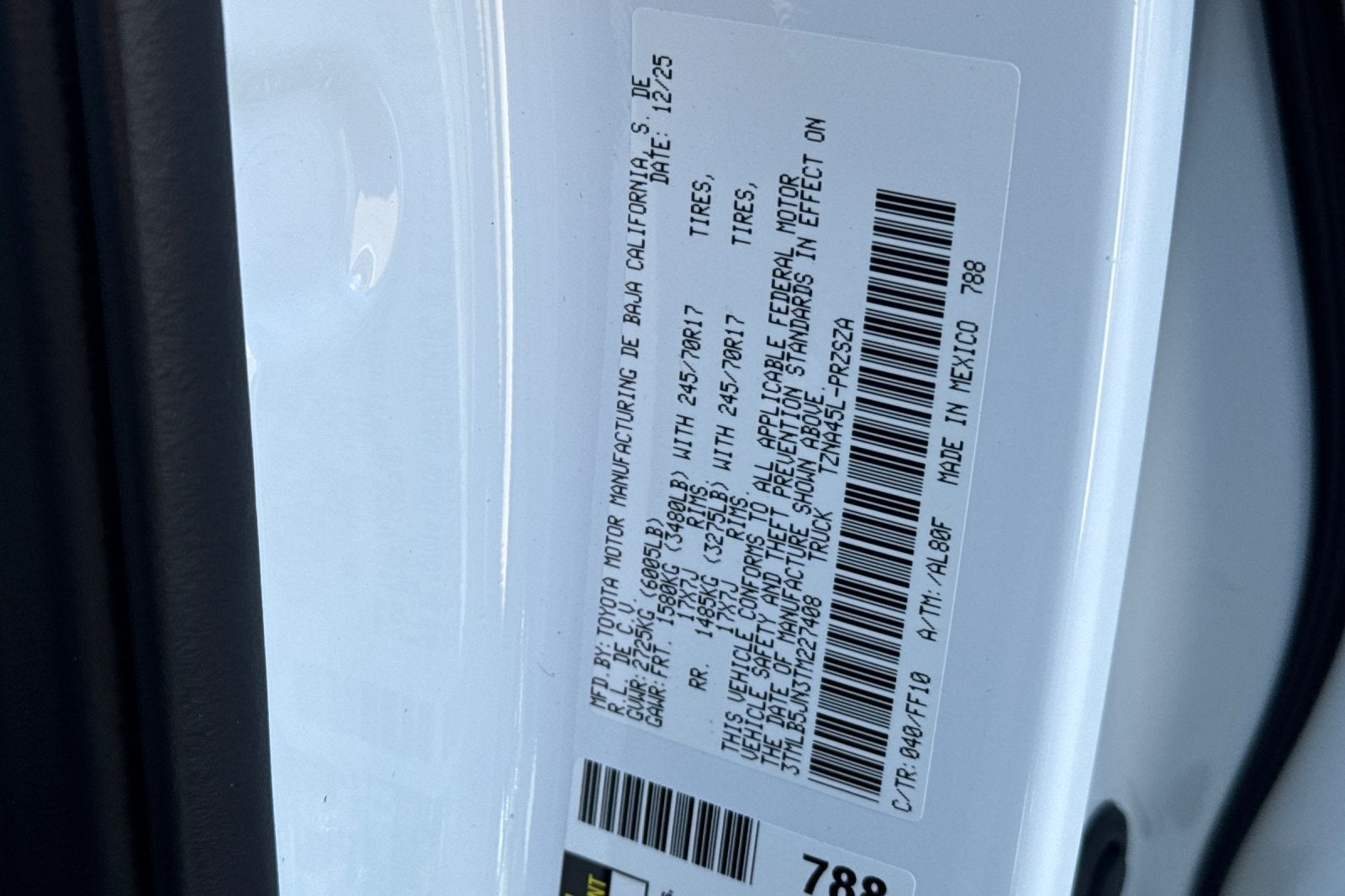 2026 Toyota Tacoma SR5