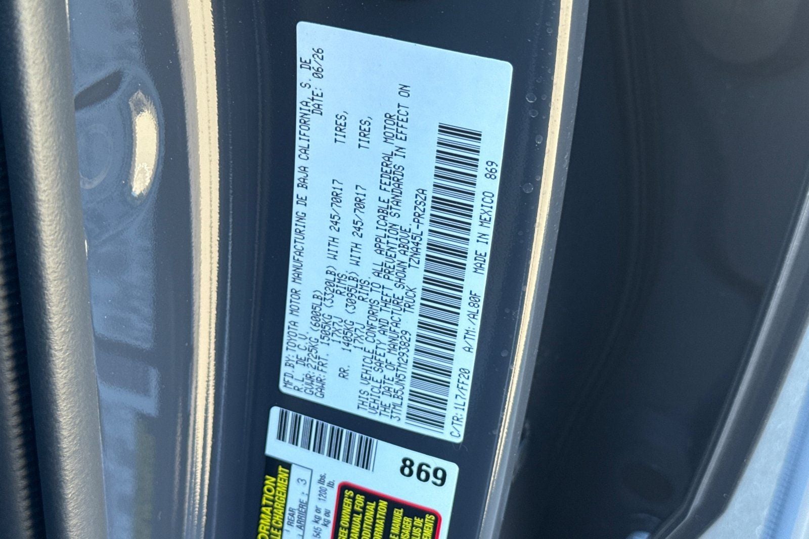 2026 Toyota Tacoma SR5