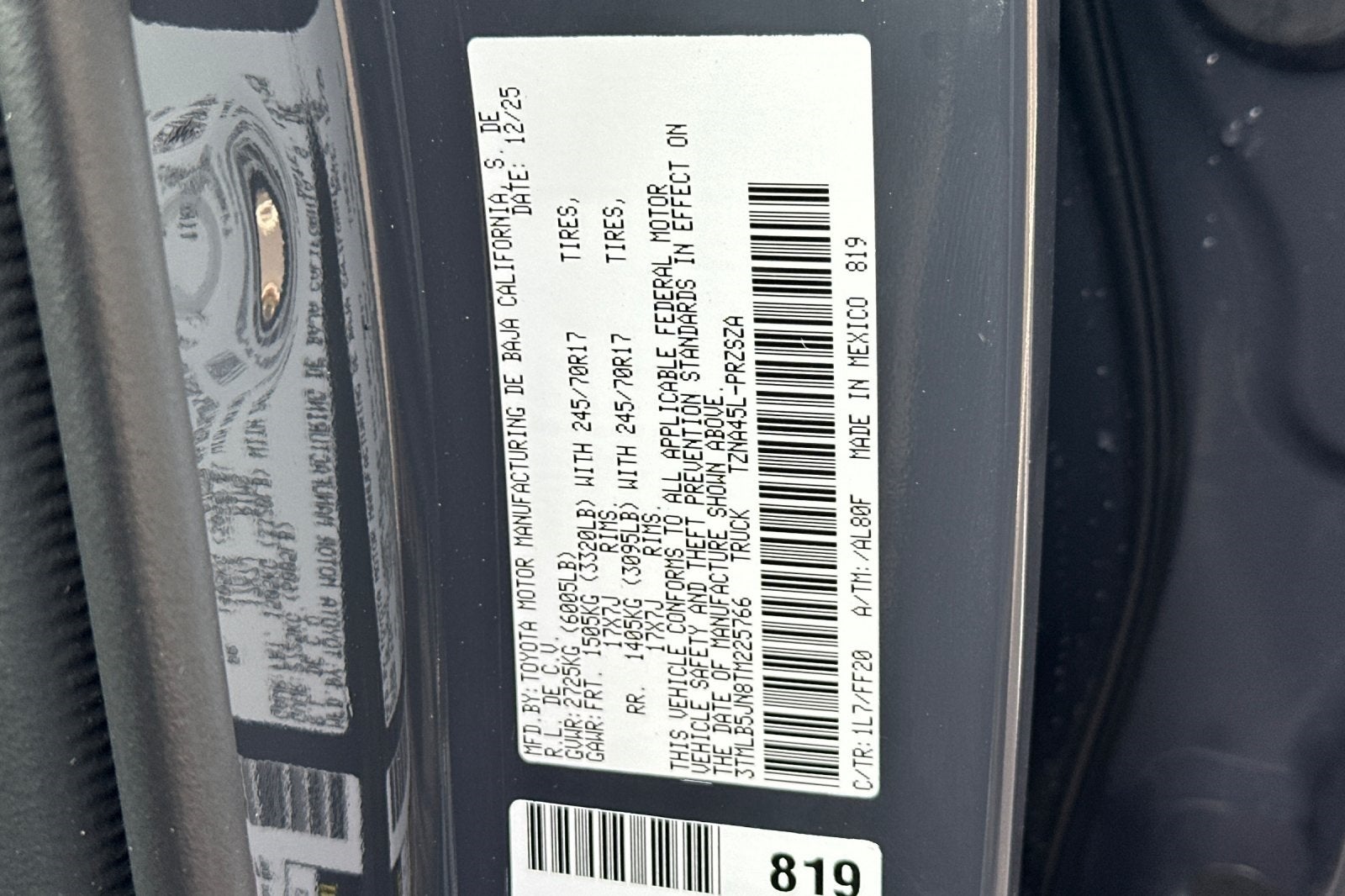 2026 Toyota Tacoma SR5