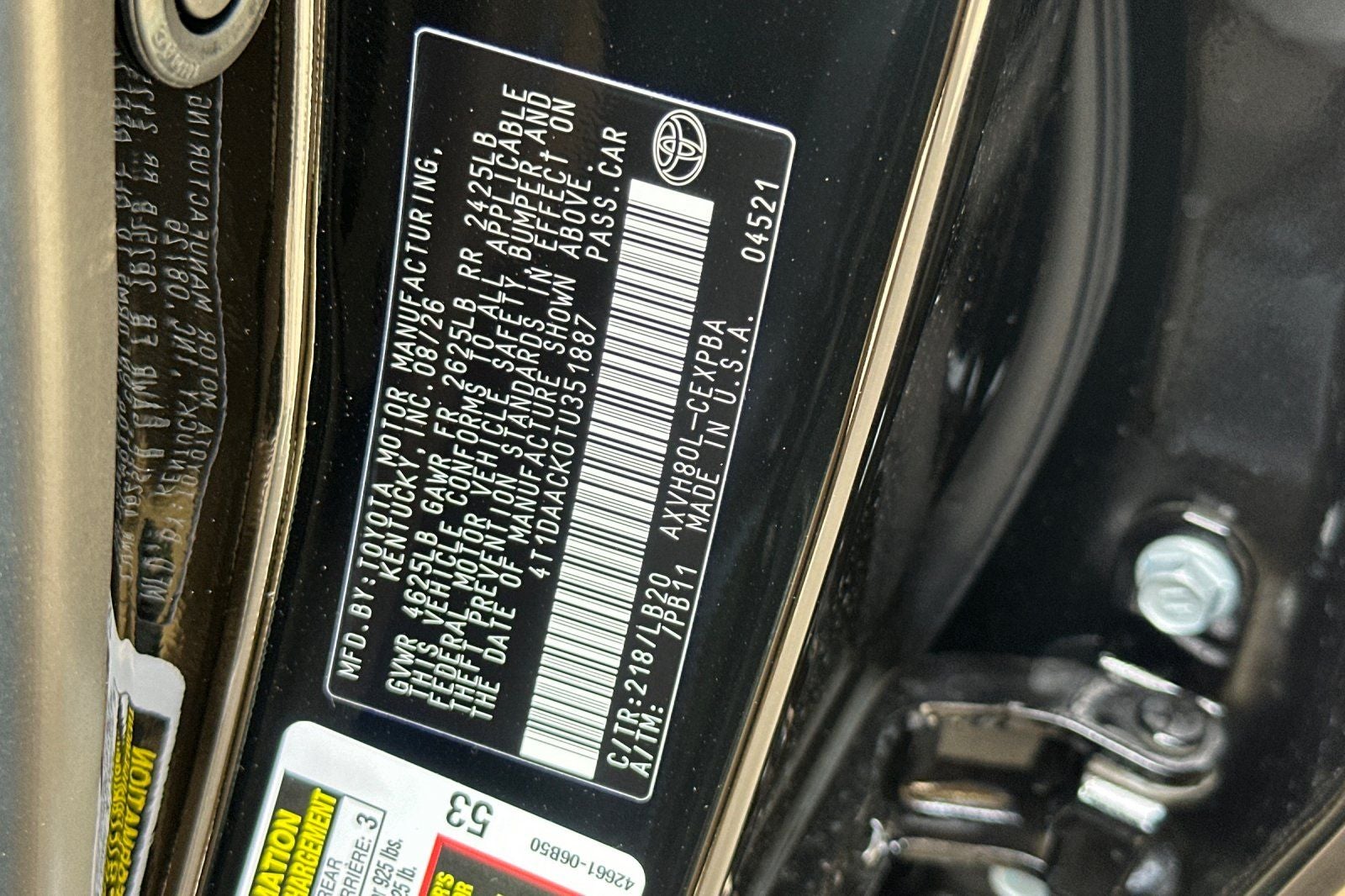 2026 Toyota Camry XSE