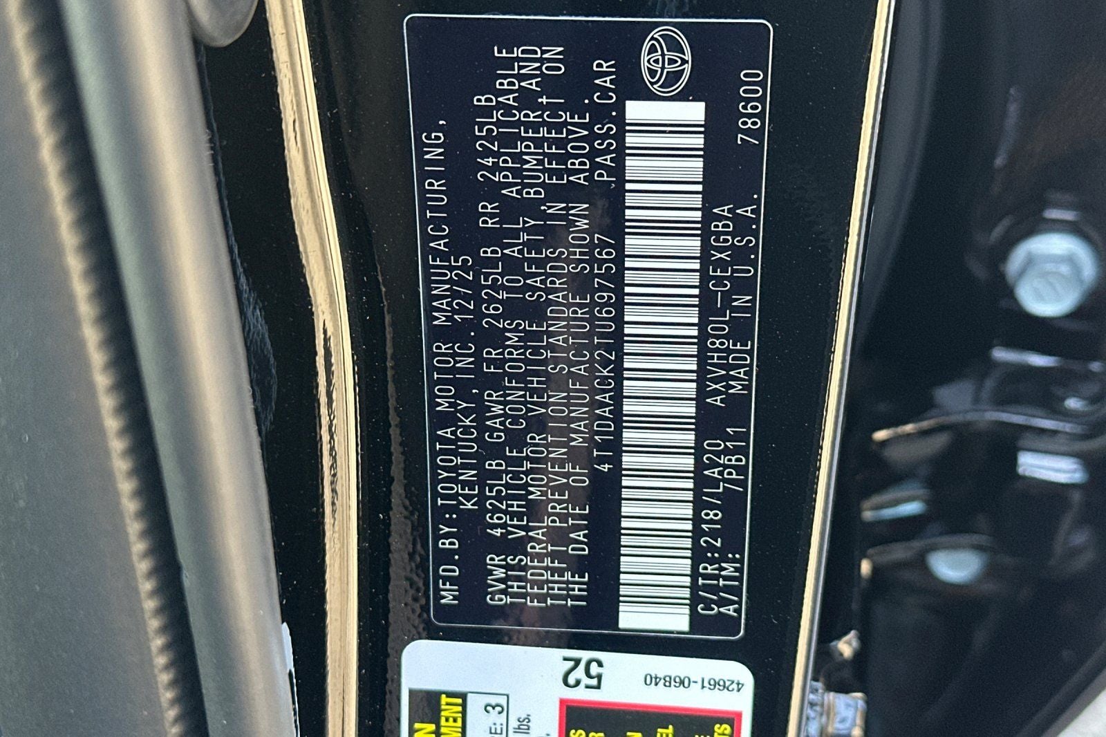 2026 Toyota Camry XLE