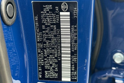 2026 Toyota Camry LE