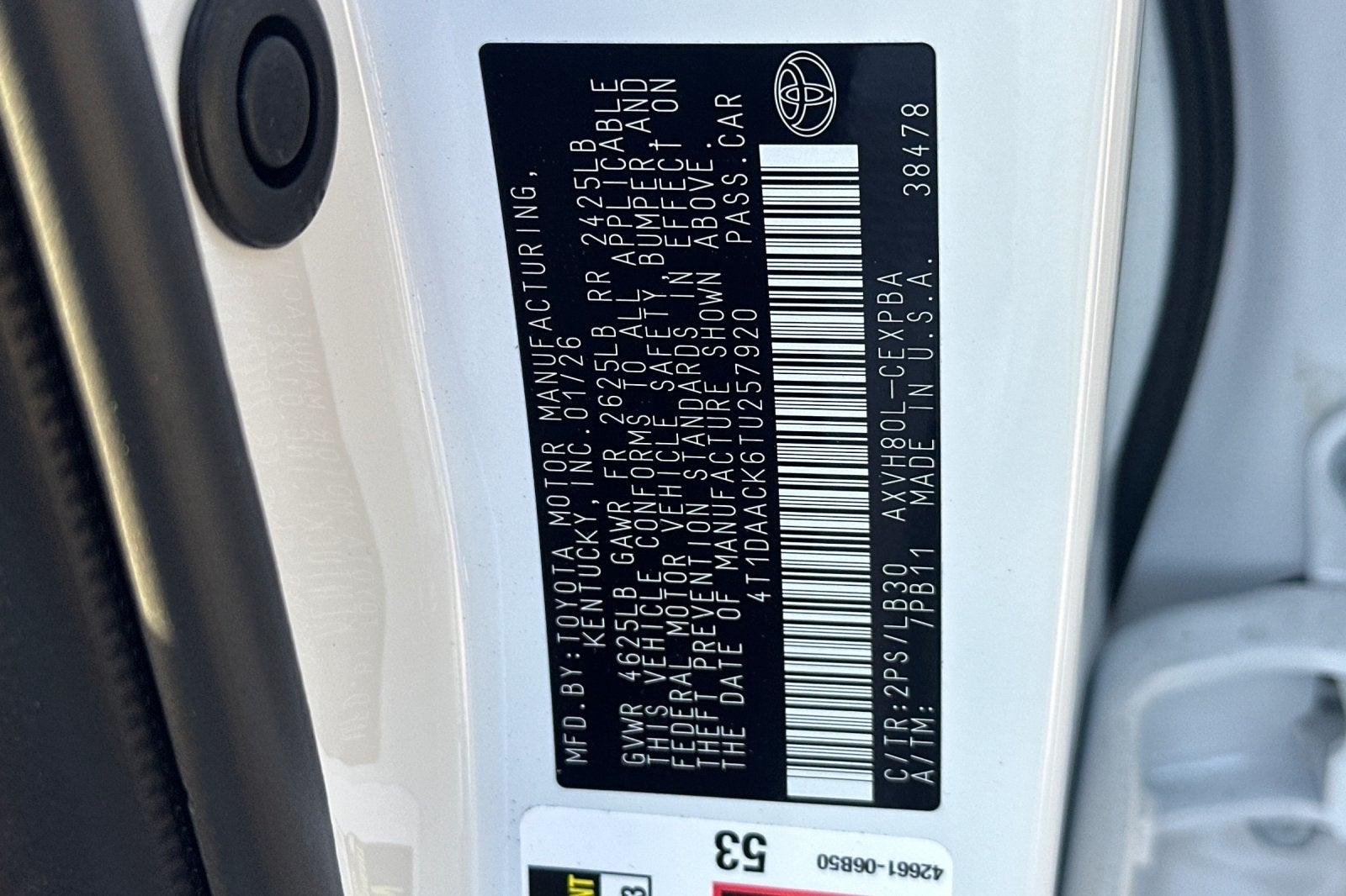 2026 Toyota Camry XSE