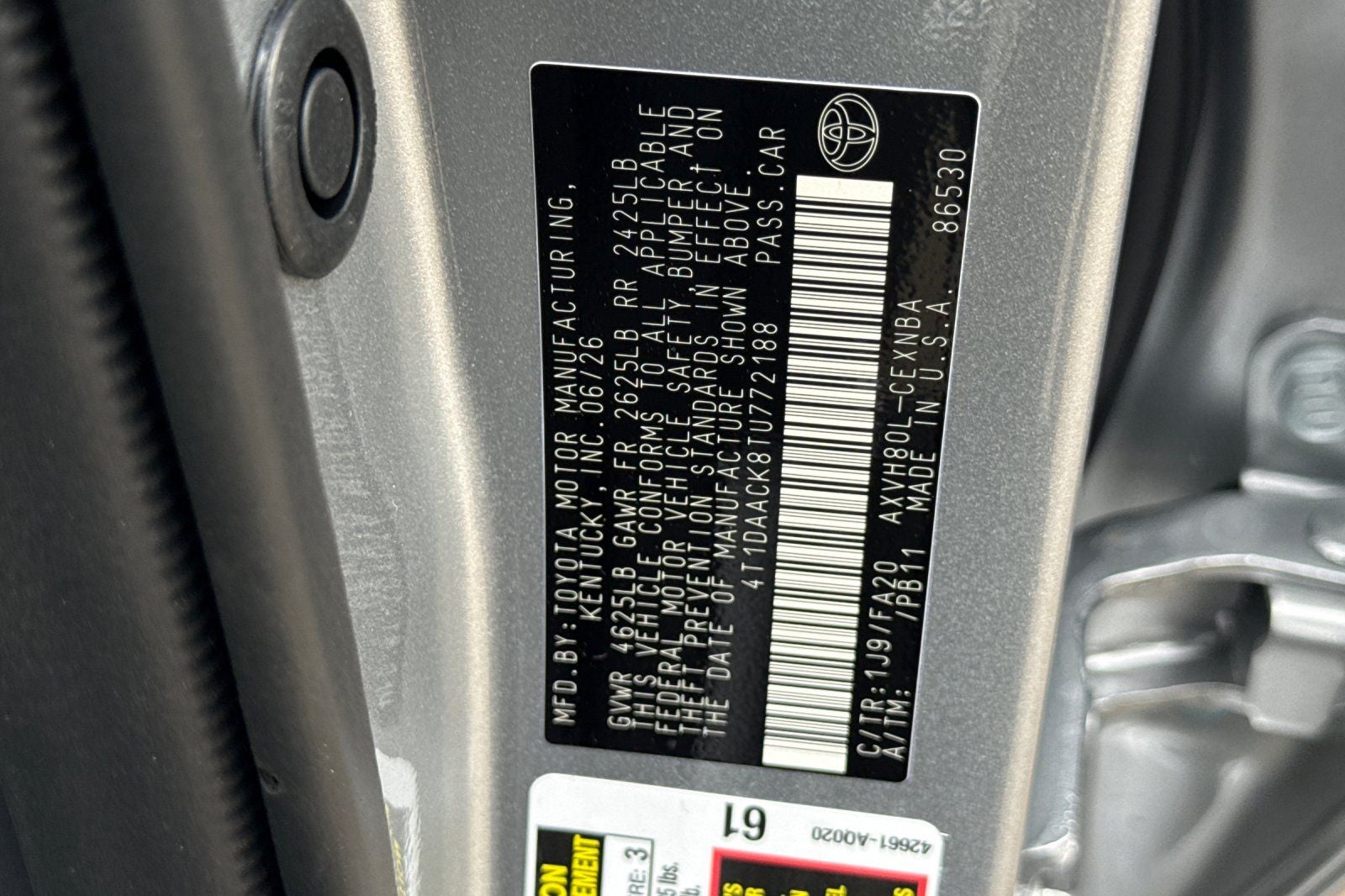 2026 Toyota Camry LE