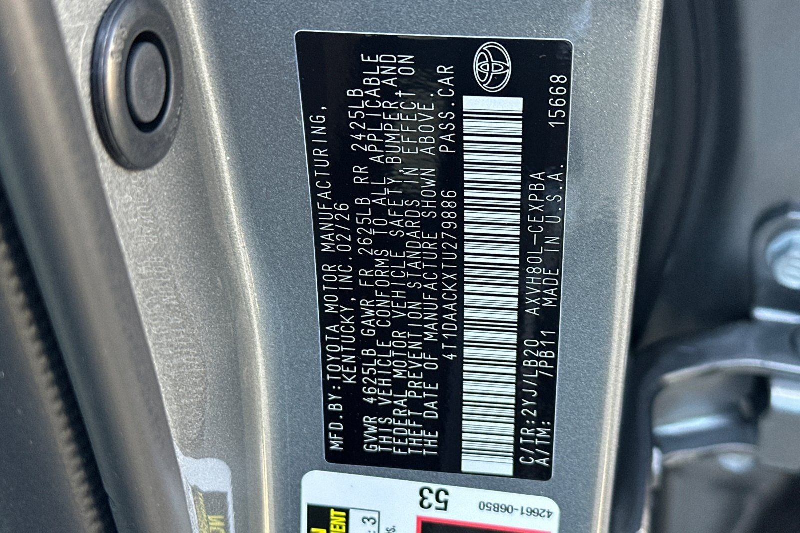 2026 Toyota Camry XSE