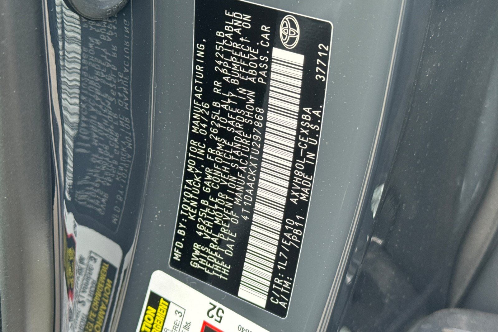 2026 Toyota Camry SE