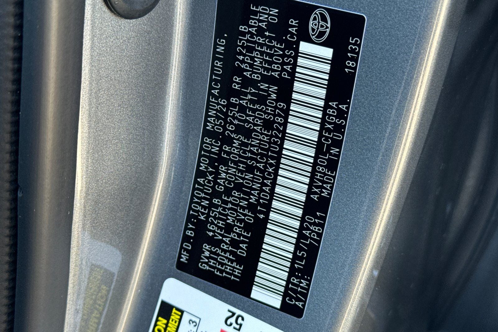 2026 Toyota Camry XLE