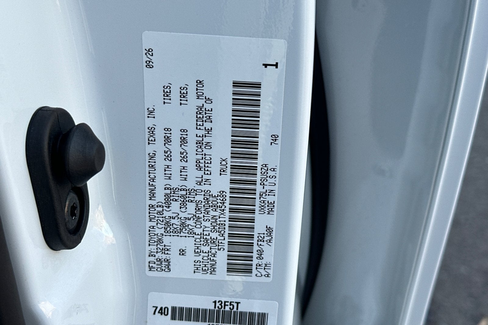 2026 Toyota Tundra SR5
