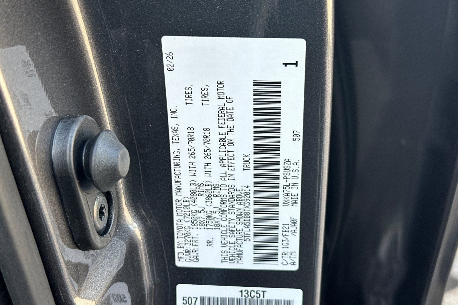 2026 Toyota Tundra SR5