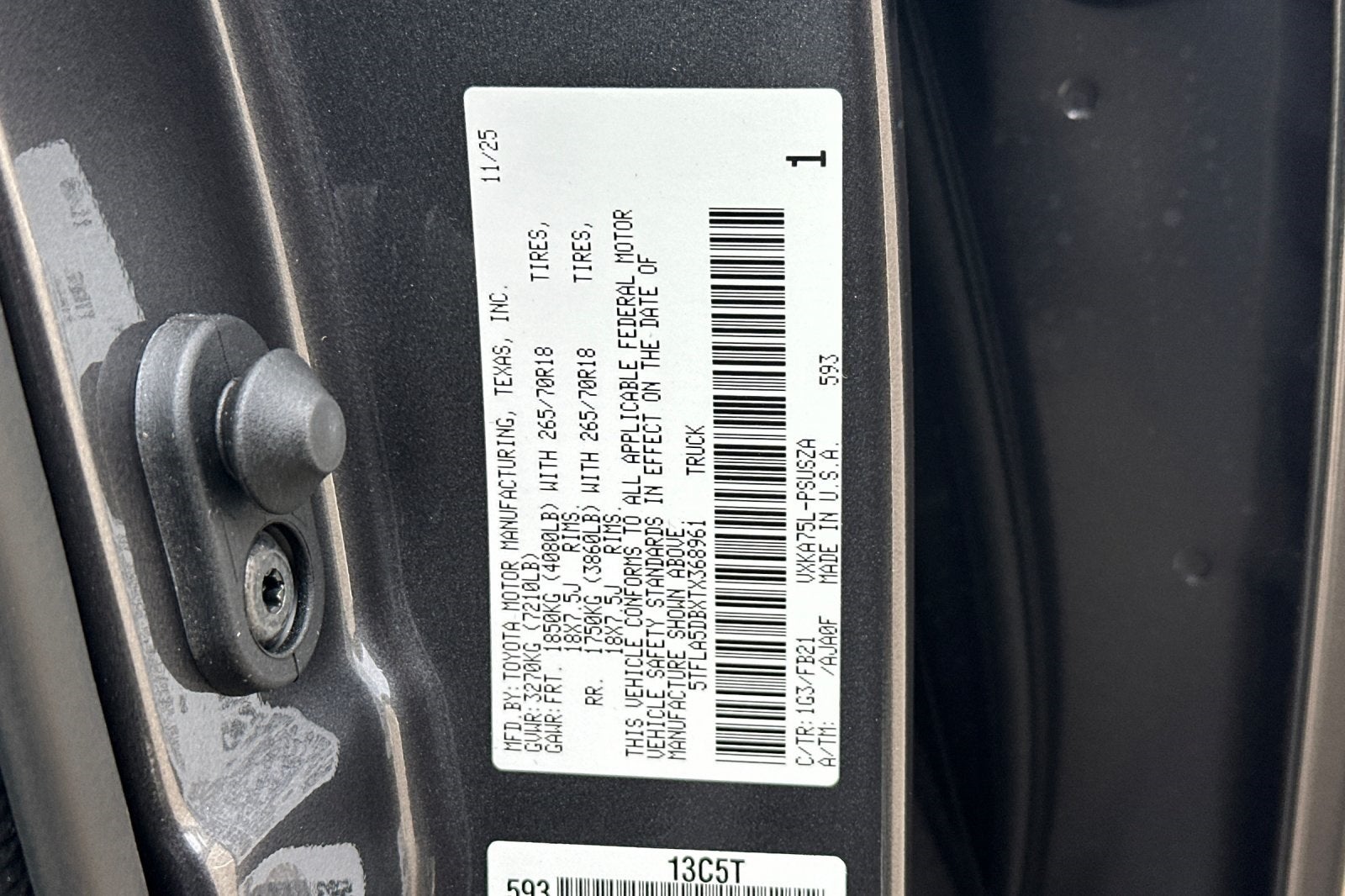 2026 Toyota Tundra SR5