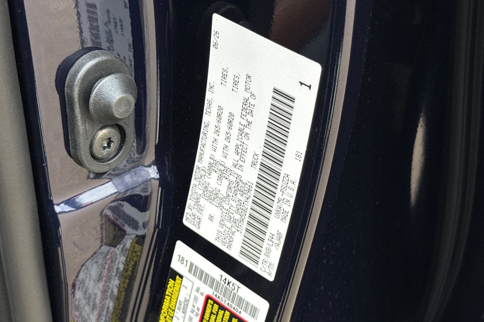 2026 Toyota Tundra 1794 Edition