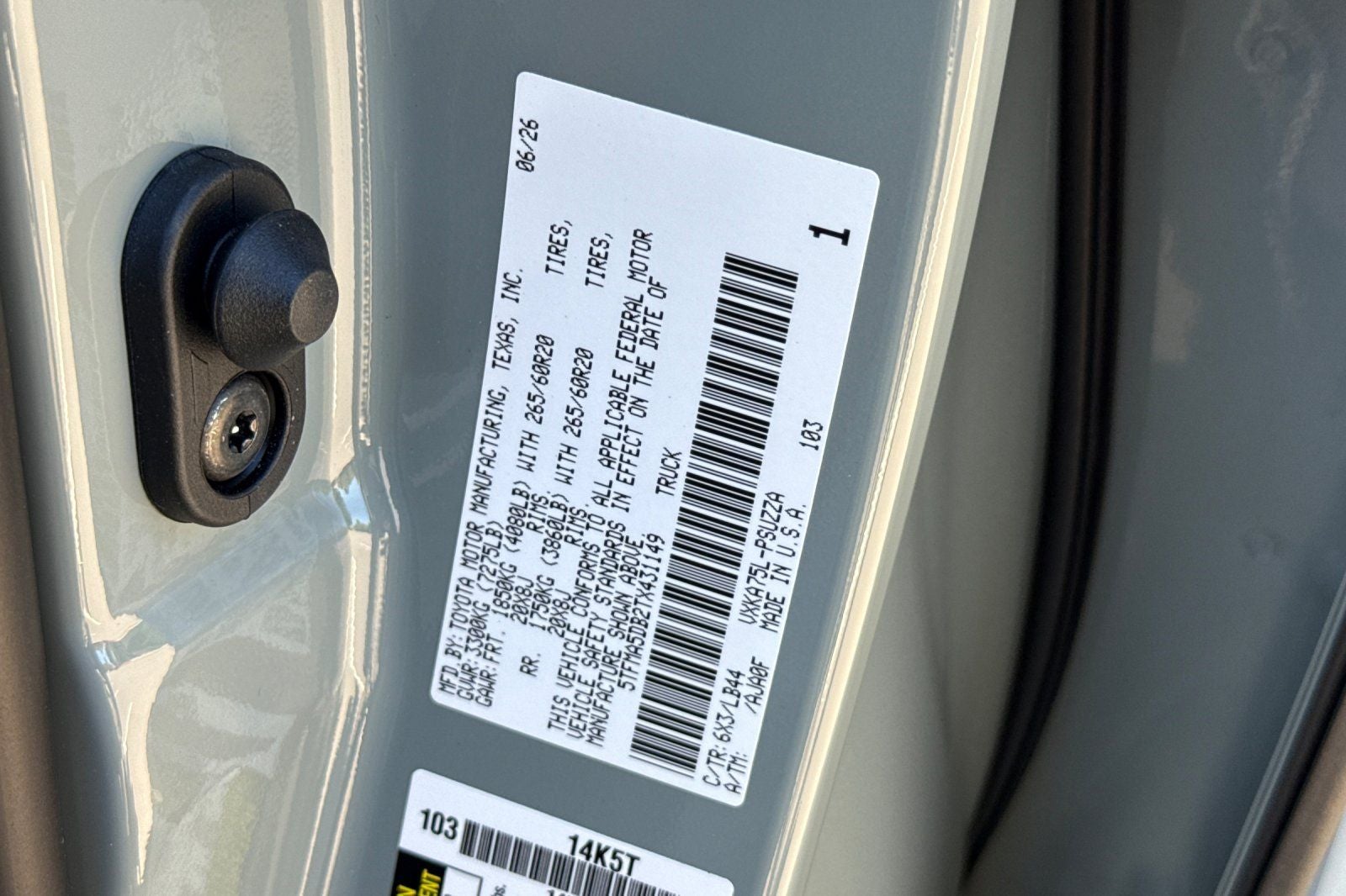 2026 Toyota Tundra 1794 Edition
