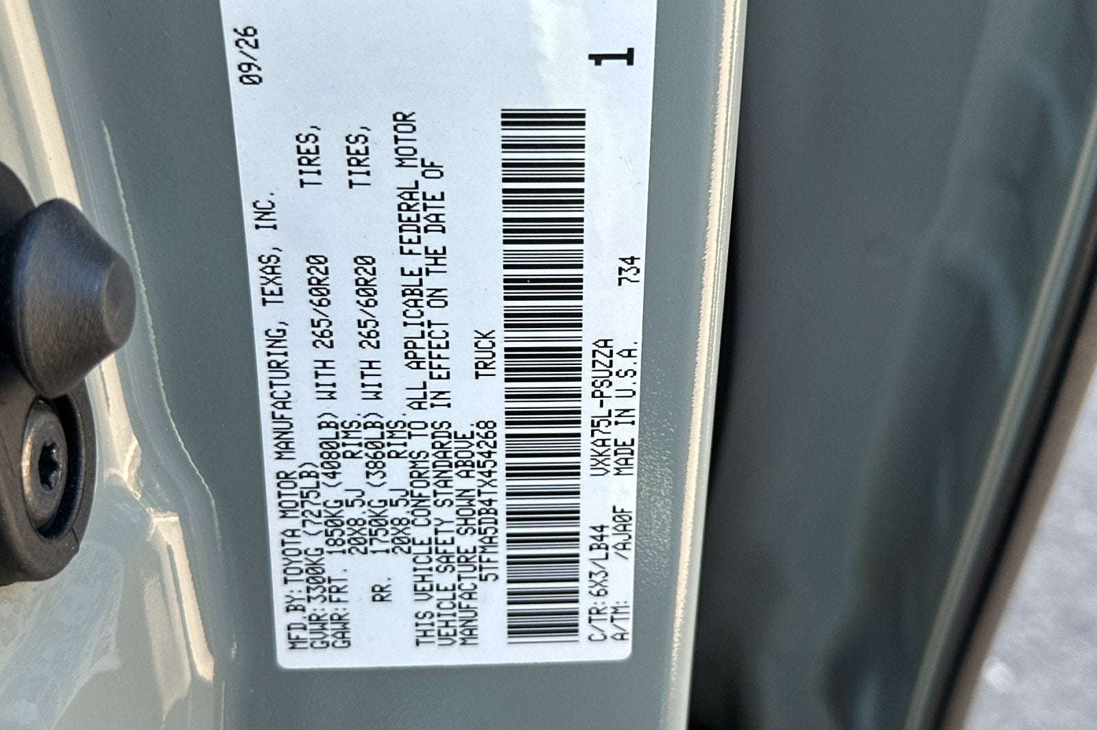 2026 Toyota Tundra 1794 Edition