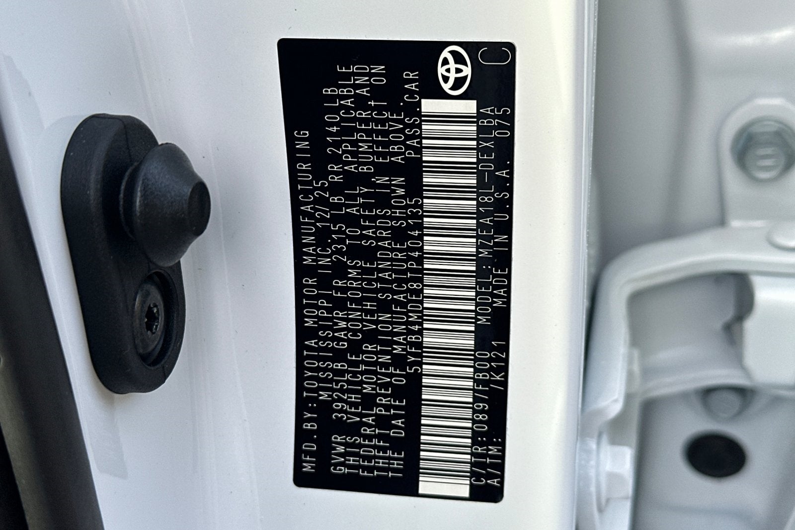 2026 Toyota Corolla LE