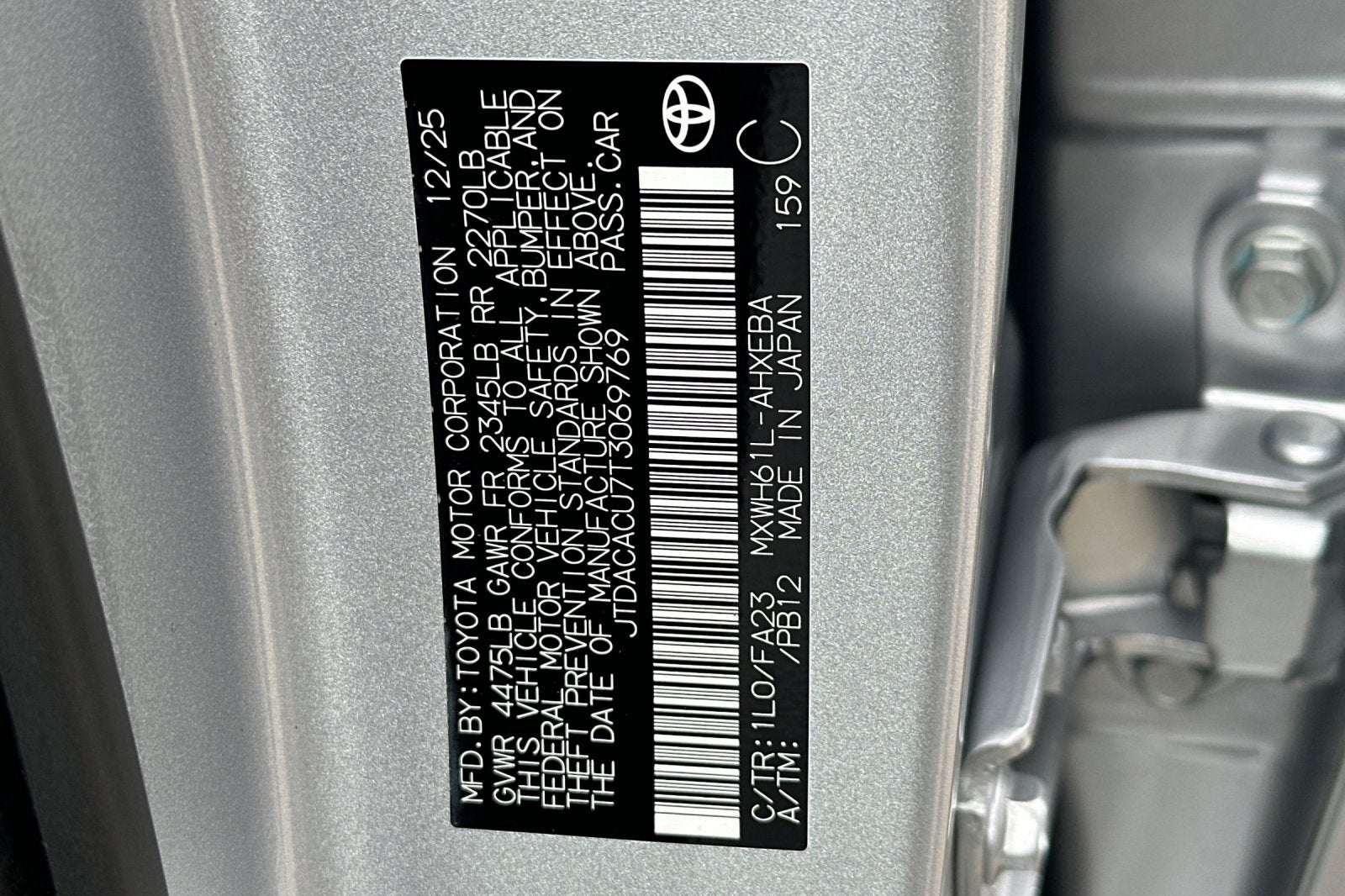 2026 Toyota Prius Plug-in Hybrid SE