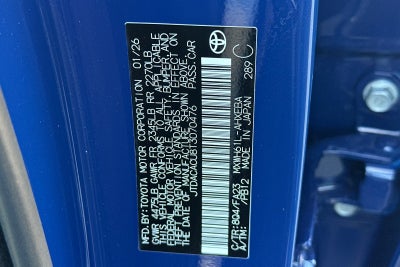 2026 Toyota Prius Plug-in Hybrid SE