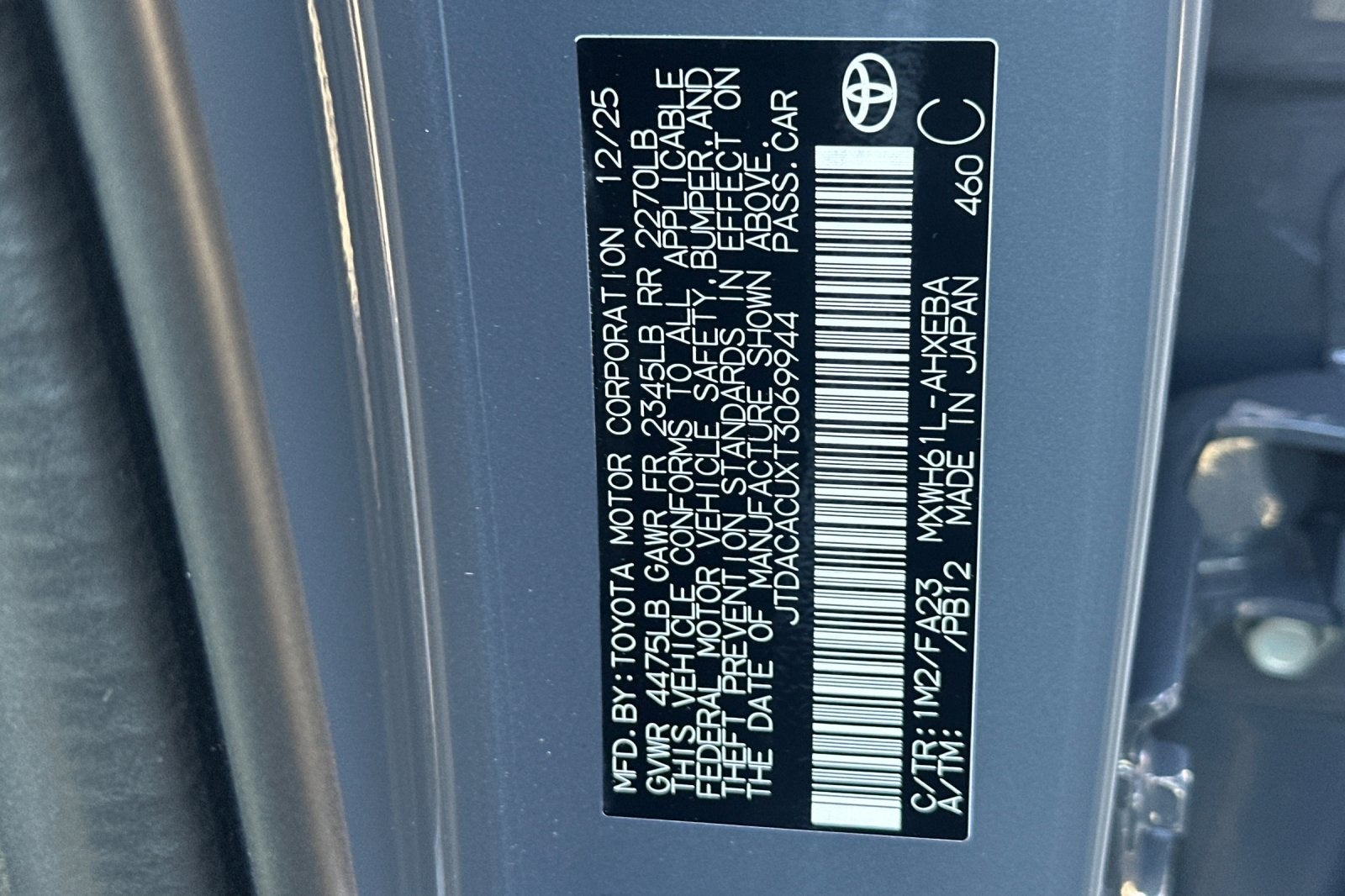 2026 Toyota Prius Plug-in Hybrid SE