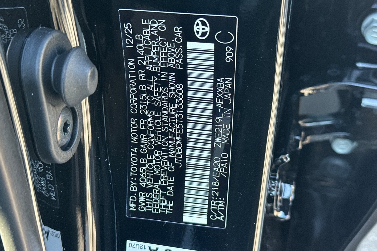 2026 Toyota Corolla Hybrid XLE