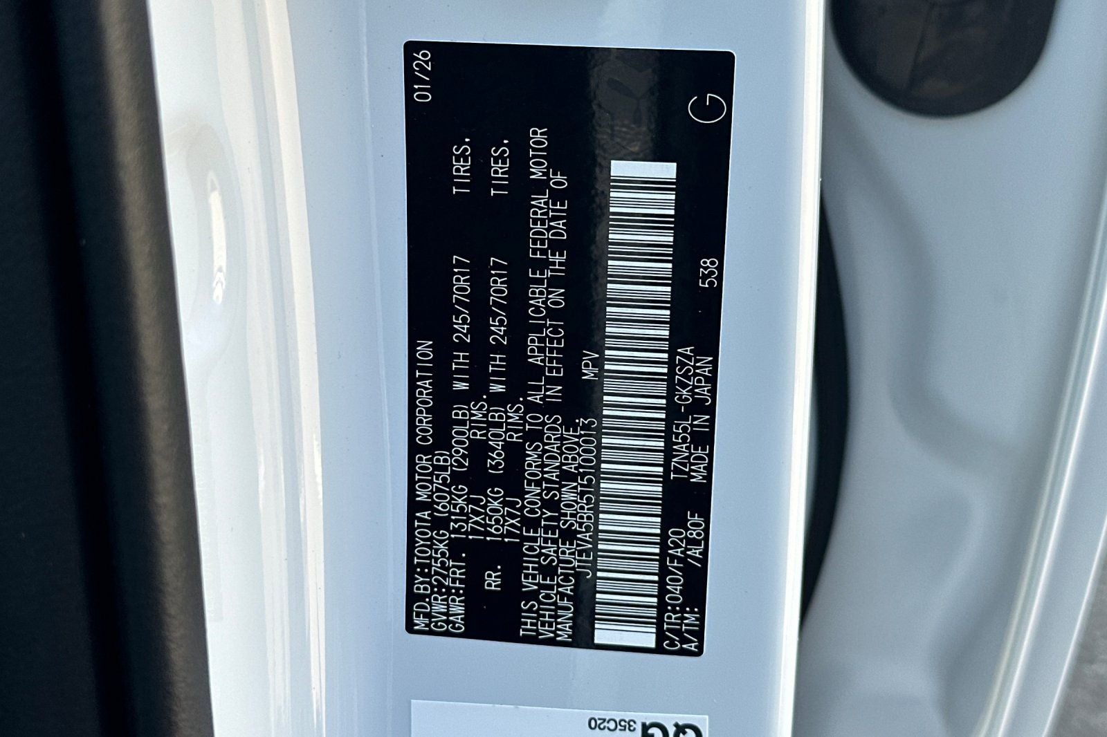 2026 Toyota 4Runner SR5