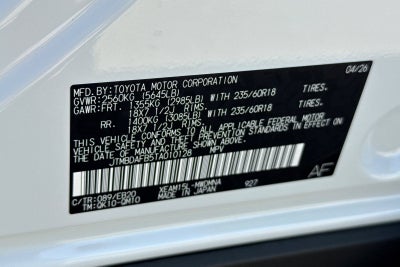 2026 Toyota bZ XLE