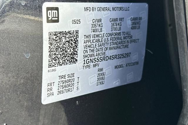 2025 Chevrolet Tahoe Premier