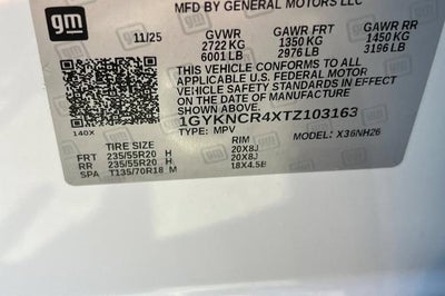 2026 Cadillac XT5 Premium Luxury