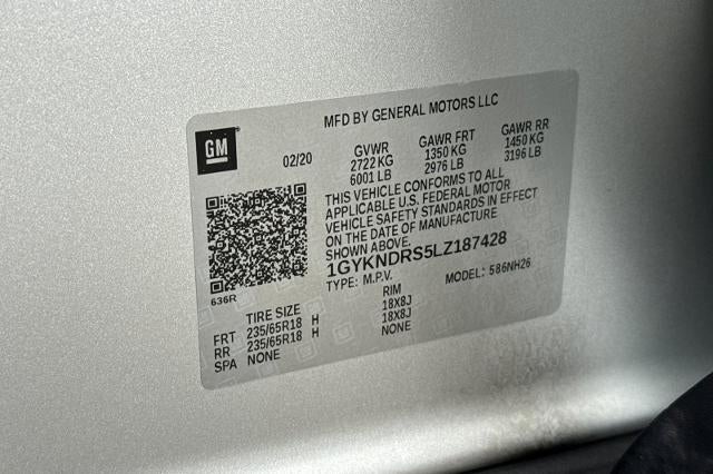 2020 Cadillac XT5 Premium Luxury