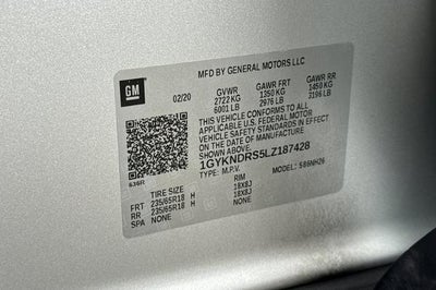 2020 Cadillac XT5 Premium Luxury