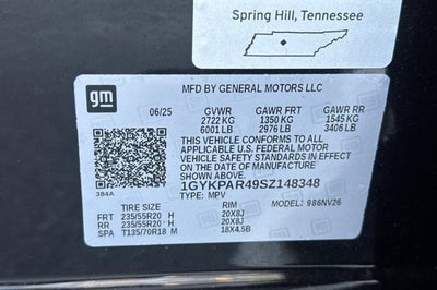 2025 Cadillac XT6 Luxury