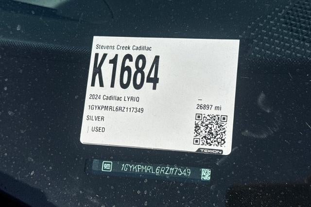 2024 Cadillac LYRIQ Tech