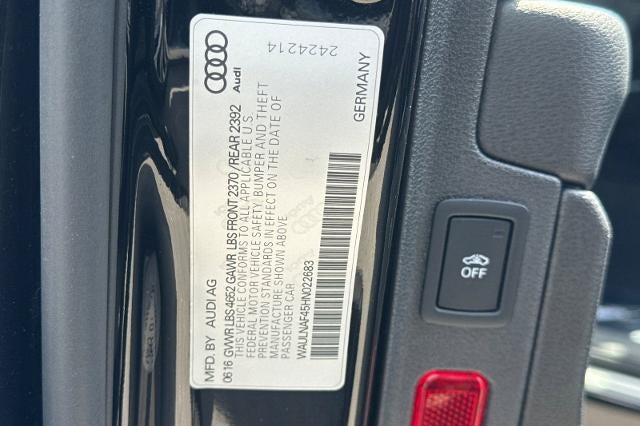 2017 Audi A4 Premium Plus