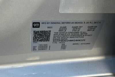 2021 GMC Sierra 1500 SLT