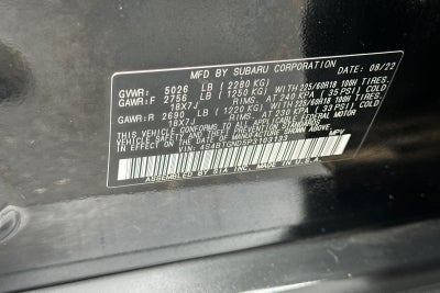 2023 Subaru Outback Limited XT